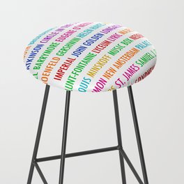 Broadway Theatres Bar Stool