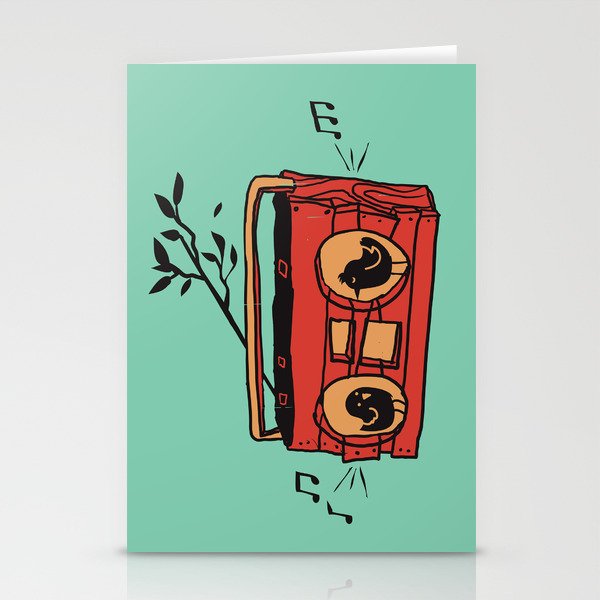Nature's boombox Stationery Cards