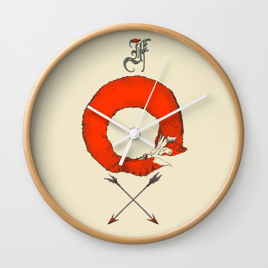 F.O.X Wall Clock