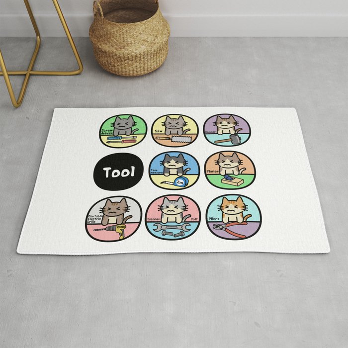 8Cats（TOOL） Rug