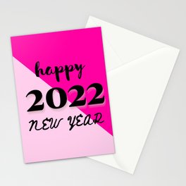 Happy New Year 2022! Stationery Card