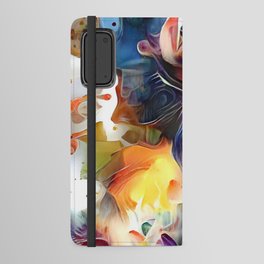 Vibrant Roses Android Wallet Case
