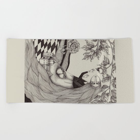 The Golden Apples (2) Beach Towel