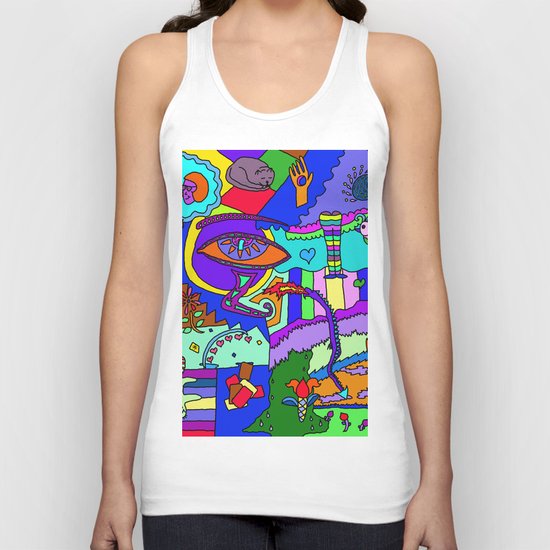 Abstract 19 Unisex Tank Top