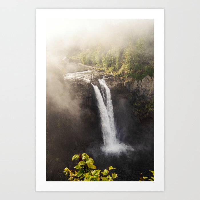 Snoqualmie Falls | PNW Waterfall Photography Art Print