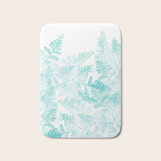 Ferns Rising Bath Mat