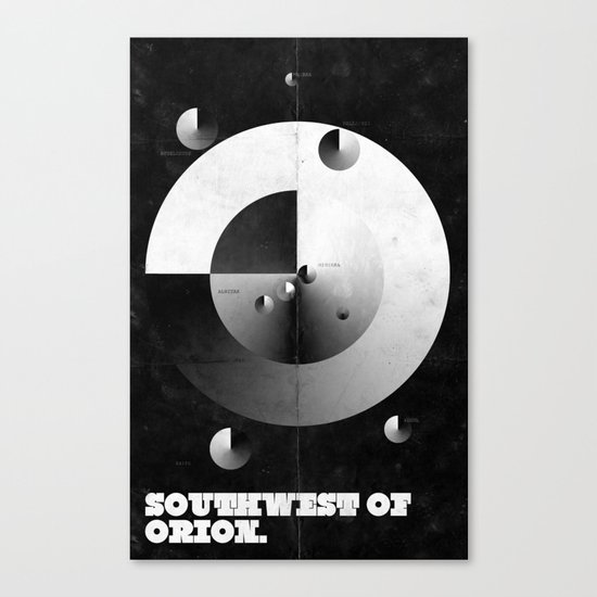 Southwest of Orion Canvas Print
