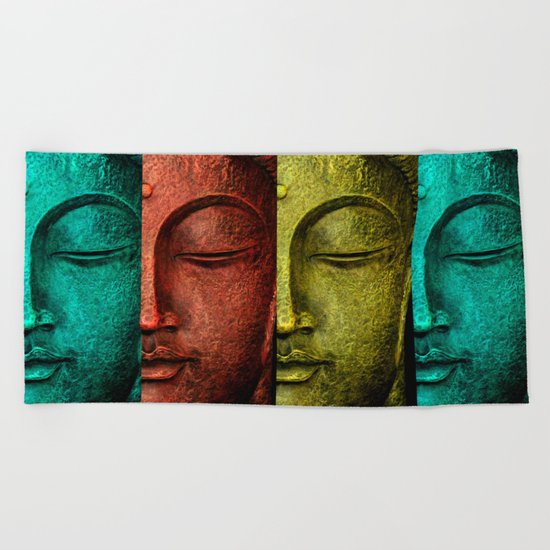 buddha Beach Towel