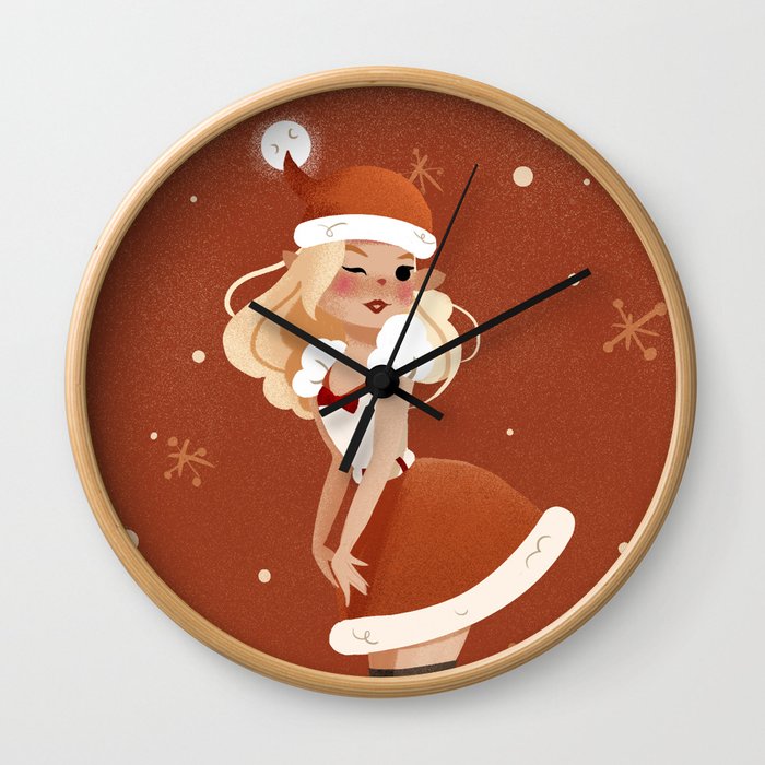 Christmas Eve Wall Clock