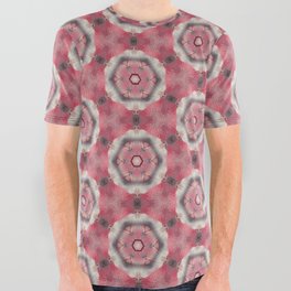 Pink Dream Pattern All Over Graphic Tee