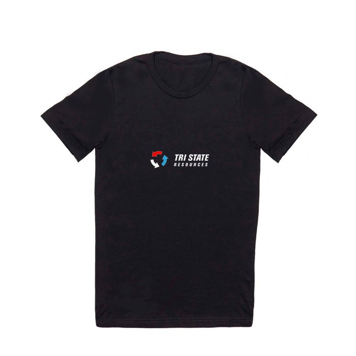 Tri State Logo Black T Shirt