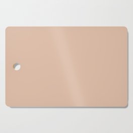 Pastel Apricot Solid Color Pairs PPG Beach Vibes PPG1070-3 - All One Single Shade Hue Colour Cutting Board
