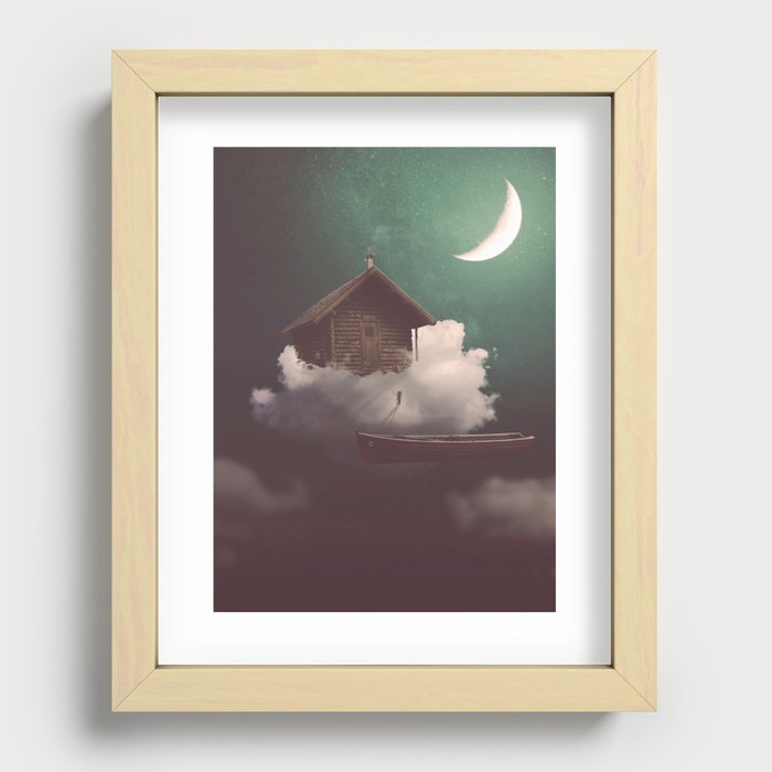 Moonlit Recessed Framed Print