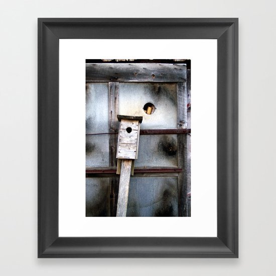 birds house Framed Art Print