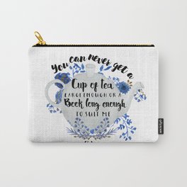 Tea & Books (CS Lewis Quote) Carry-All Pouch