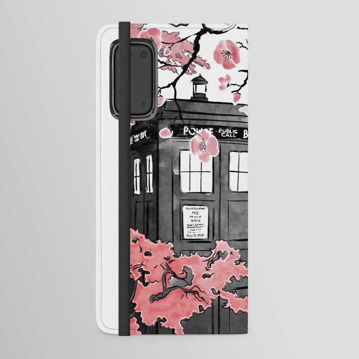 Tardis in Japan Android Wallet Case