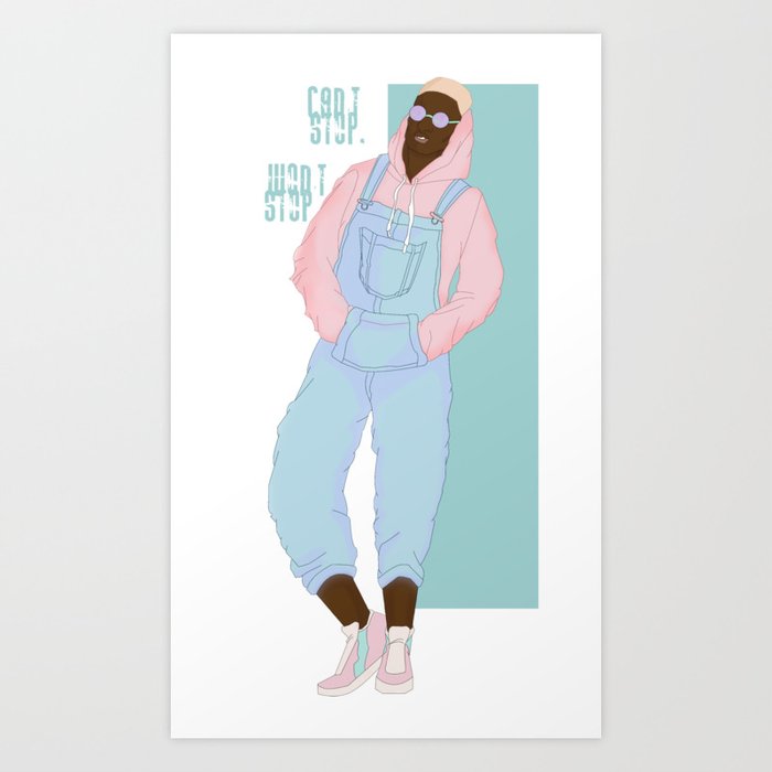 Black Boy Joy In Pastels Art Print By Amani The Wise Society6