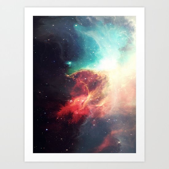 First Stop: Universe Art Print