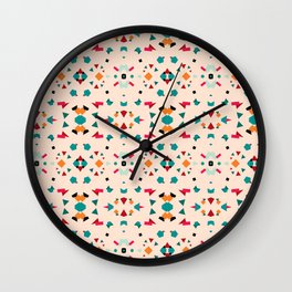 Kaleidoscope Number 2 Wall Clock