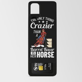 Barrel Racing Horse Racer Saddle Rodeo Android Card Case