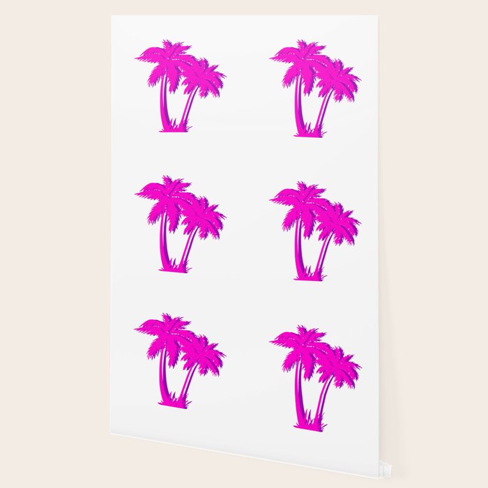 Vaporwave Palm Tree Gift Aesthetic Style Pink Palm Wallpaper By Dc Designstudio Society6 vaporwave palm tree gift aesthetic style pink palm wallpaper by dc designstudio