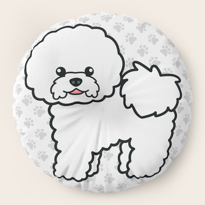 Bichon Frise Black And White Clipart