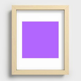 Monochrom purple 170-85-255 Recessed Framed Print