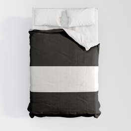 Black Stripes Comforter