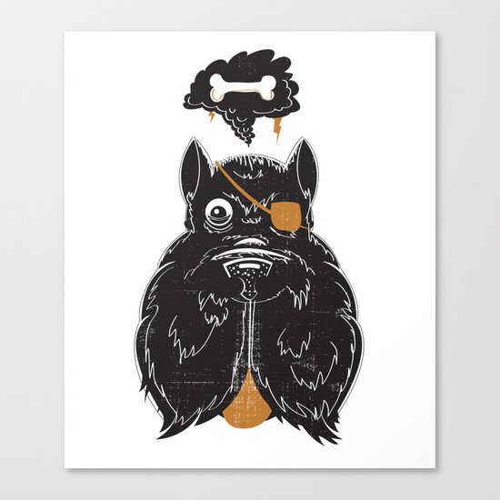 The Last Pirate King of Scotland Canvas Print