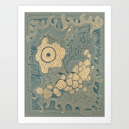 Chlorophyta Art Print
