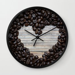 Coffee bean Wall Clock