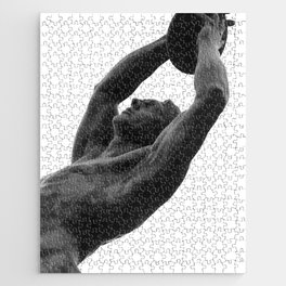 Olympic Discus Thrower Statue #4 #wall #art #society6 Jigsaw Puzzle