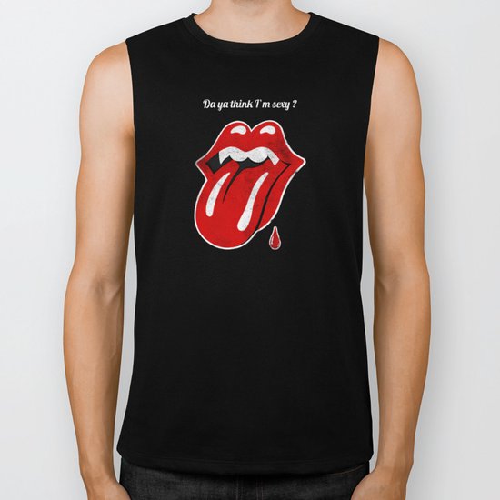 da ya think i'm sexy ? Biker Tank