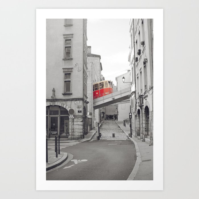 Lyon Old Town | City Photography in France Art Print