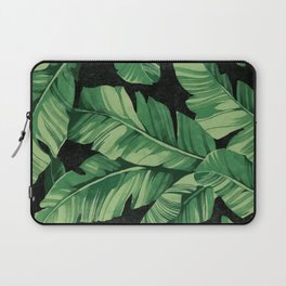 Tropical banana leaves II Laptop Sleeve