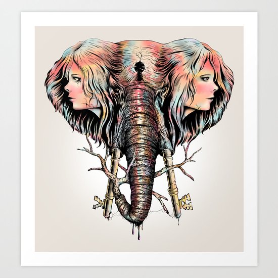 Hidden Memories Art Print