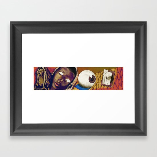 Hunger: Reality in Abstraction Framed Art Print