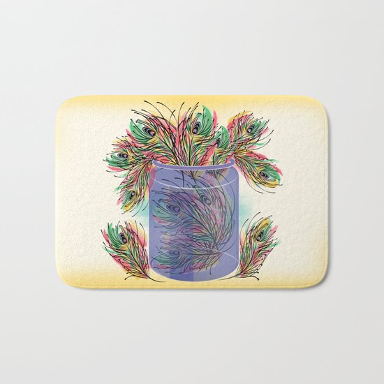 Feathers Bath Mat
