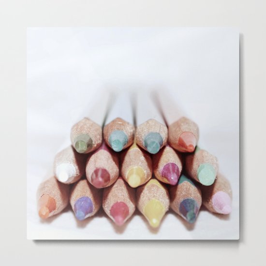 Pencils Metal Print
