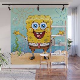 Spongebob Wall Murals For Any Decor Style Society6