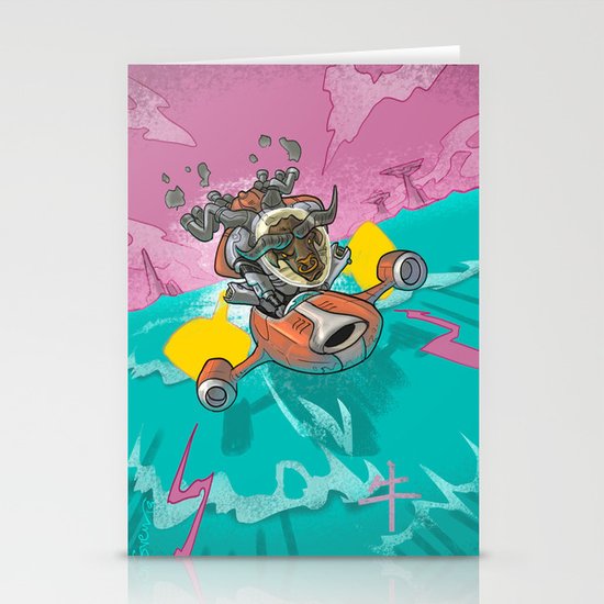 Astro Zodiac Force 02: Ox Stationery Cards