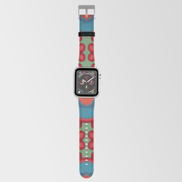 The geometric texture. Boho-chic fashion. Abstract geometric ornaments. Vintage illustration pattern Apple Watch Band