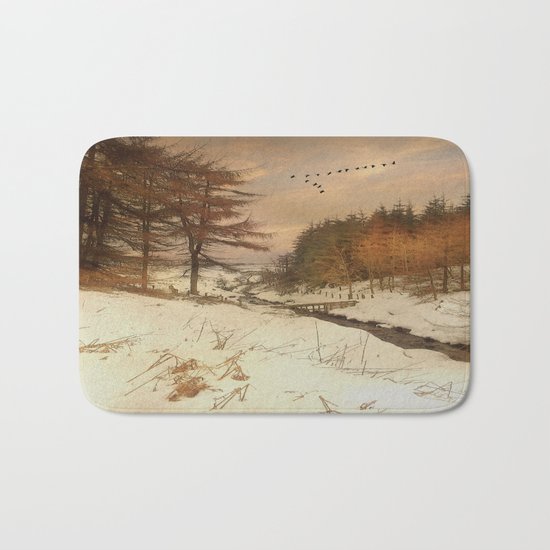 A winter's Tale Bath Mat