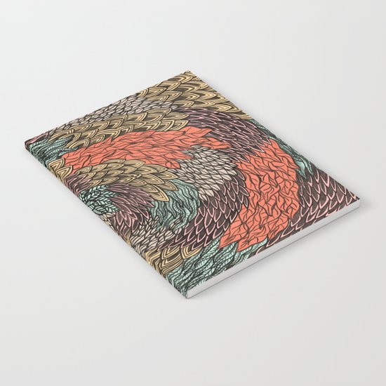 Ink Pattern no.2 Notebook