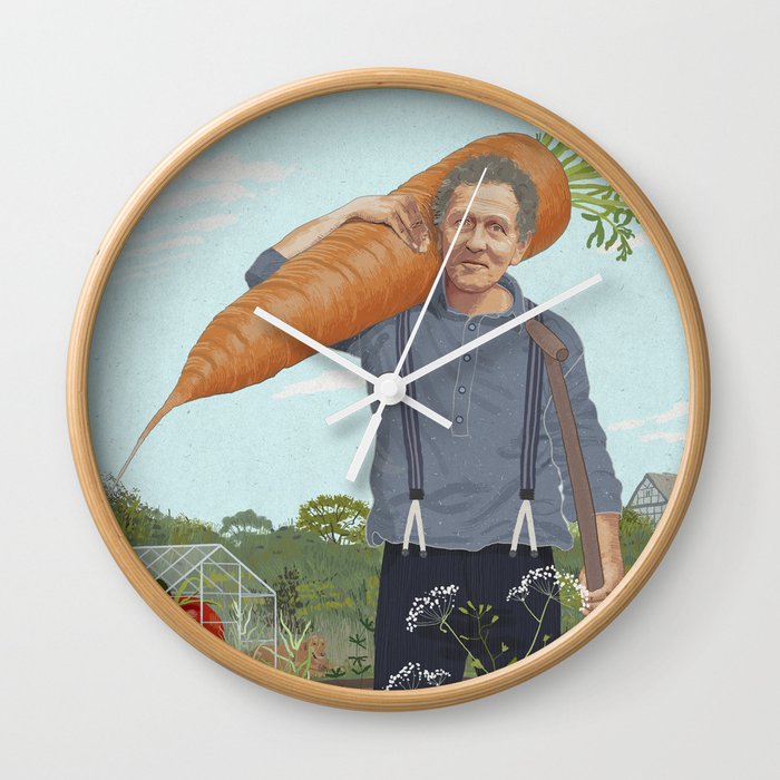 Monty Don Wall Clock