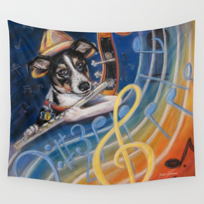 Jazz to the Bone Wall Tapestry