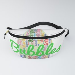 Bubbles Around the World Fanny Pack