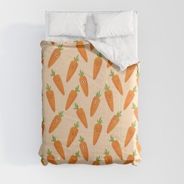 Happy Carrots Comforter