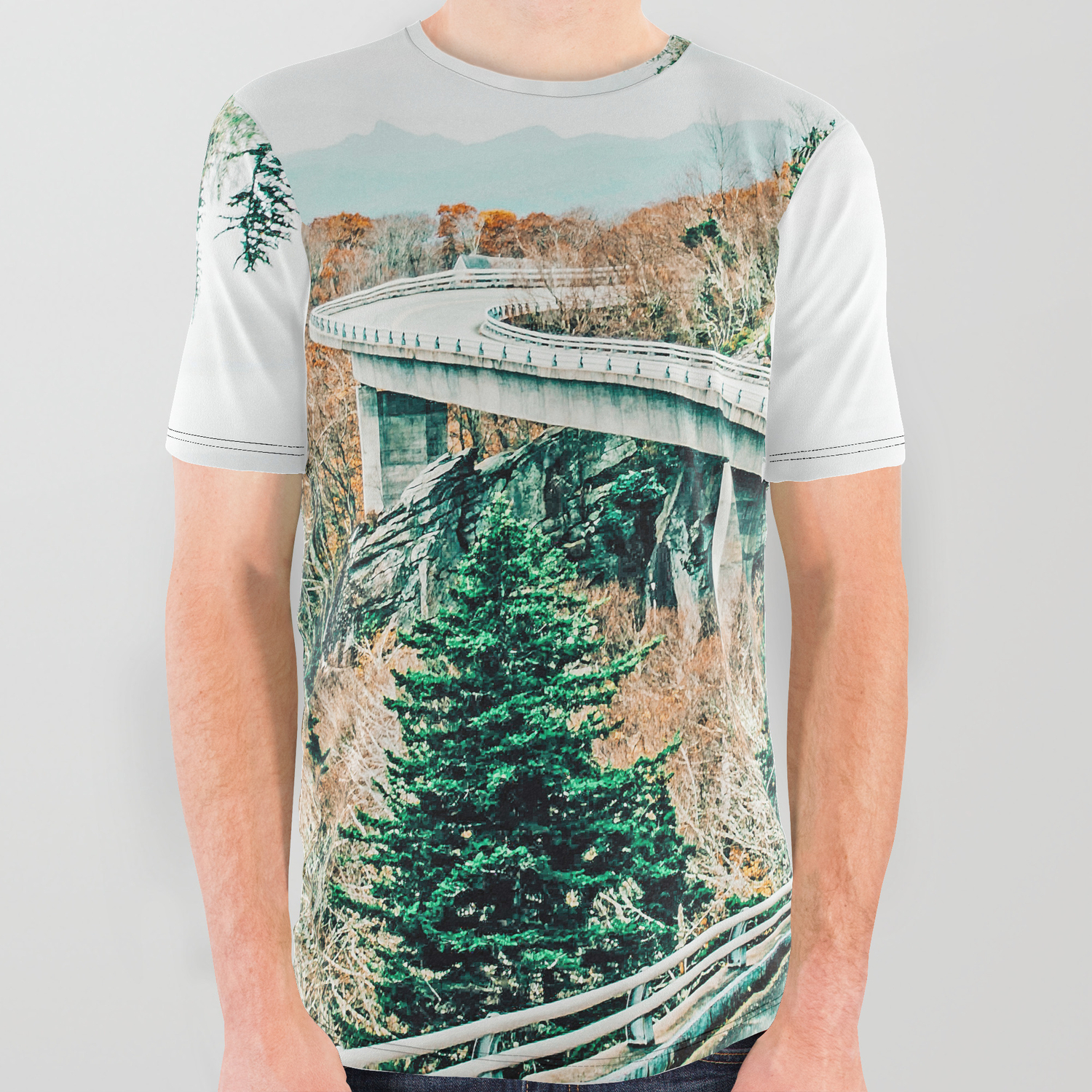 Turning Point Photography Digitalart Travel All Over Graphic Tee By 83oranges Society6