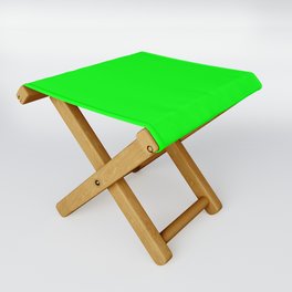 Monochrom green 0-255-0 Folding Stool
